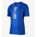 Pánské fotbalový oblečení Chorvatsko Mateo Kovacic #8 Venkovní košile MS 2026 Krátkým Rukávem